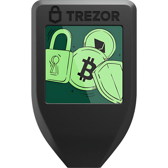 Picture of Trezor Model T - Crypto Hardware Wallet with LCD Touchscreen, Protecting Bitcoin & 1000's of Coins with Maximum Security
