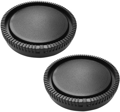Picture of Body Cap Cover for Sony Alpha A7 A7II A7III A7IV A7S II III A7R A7RII A7RIII A7RIV A7RV A7C II A7CII A9 A6700 A6600 A6400 A6300 A6100 A6000 ZV-E1 ZV-E10 DSLR Cameras,Hxdzieory [2 Pack]