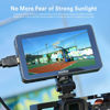 Picture of Godox GM6S Camera Monitor 5.5" Video Monitor 4K HDMI Ultra Bright Monitor 1920x1080 IPS Touch Screen, Input & Output 3D LUT Type-C/Lithium Battery/DC Powered On Camera Monitor with Sunshade
