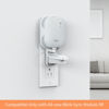 Picture of Outlet Wall Mount for All-New Blink Sync Module XR, Sync Module XR Mount Bracket Holder for Blink Outdoor Indoor Home Security System, Save Space, with Short USB-C Cable