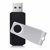Picture of KEXIN 10 Pack 64GB Flash Drive USB Flash Drive Thumb Drive Memory Stick USB Drive Swivel Drive Jump Drive Black (64 GB, 10 Pack)
