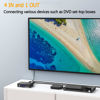 Picture of 4-Port AV Switch RCA Audio Video Switcher Selector 4 in 1 Out for DVD TV Box STB Game Consoles