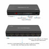 Picture of HDMI Switcher 4K@60Hz HDMI Switch Selector Supports Full HD 4K/1080P/3D & HDCP 1.4 for Switch,Xbox,PS4/PS5,Fire Stick,Roku,Apple TV,PC,Blu-ray Player etc.(with IR Remote) (5In-1Out)