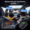 Picture of Wireless CarPlay Adapter and Wireless Android Auto 2024 for iPhone/Android, Easy to Upgrade Wired to Wireless Apple CarPlay Adapter, 5Ghz WiFi,Plug and Play Carplay Fit for Cars from 2016, Type-C/USB