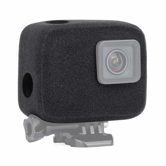Picture of SOONSUN Windslayer Cover for GoPro Hero 5 6 7 Black White Silver Camera Housing Frame Case Video Noise Reduction Accessory