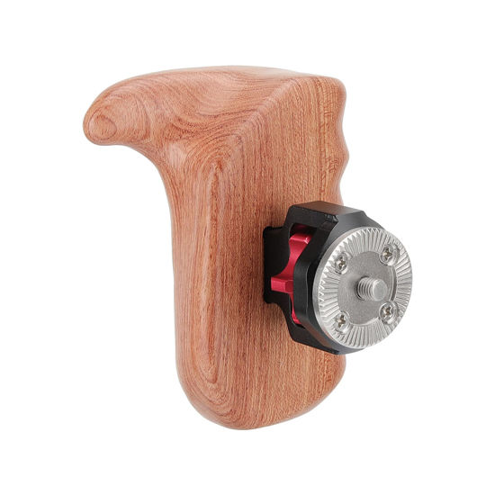 Picture of CAMVATE Wooden Handle Grip with Rosette Standard Accessory(Left Hand) - 1639
