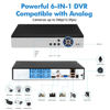 Picture of Fuers H.265+ 5MP 8 Channel Security Recorder DVR with 500G HDD, Human Detection Hybrid 5-in-1 Camera DVR AHD/TVI/CVI/XVI/IPC,8CH Surveillance Video Recorder for Security Camera, Remote Access