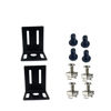 Picture of CCeCCe 1U Rack Mounting Ears Bracket Mount Kit Set Universal Hardware for Cisco NETGEAR Dell HP D-Link Linksys TRENDnet Buffalo Switches Wireless Microphone Receiver Sequencer Equalizer Amplifier