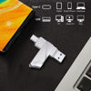 Picture of SSK 128GB USB C Flash Drive Dual Drive 2 in 1 OTG USB A 3.2 + Type C Memory Stick Thumb Drive, Thunderbolt Pendrive up to 200MB/s Transfer Speed Photo Stick for Android Phones/Tablets/Mac/Laptop