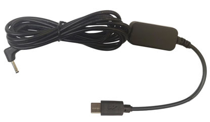 Picture of SZFMSWE Radar Detector Power Cord Compatible with Cobra RAD 480i 350 380 450 Uniden DFR1 DFR3 DFR5 Whistler etc Radar Detector Dc3.5 to Type C（Type C 7FT