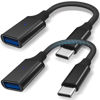 Picture of OITYEUF USB C to USB 3.0 Adapter 2 Pack, Type C Male to USB Female OTG Cable Thunderbolt to USB Adapter Compatible for iPhone 16 15 Pro Max iPad MacBook Pro/Air 2023 2022 M1 M2 Galaxy S23 S22 Note 10