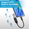 Picture of OITYEUF USB C to USB 3.0 Adapter 2 Pack, Type C Male to USB Female OTG Cable Thunderbolt to USB Adapter Compatible for iPhone 16 15 Pro Max iPad MacBook Pro/Air 2023 2022 M1 M2 Galaxy S23 S22 Note 10