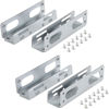 Picture of 2 Pack HDD Hard Drive Metal Mounting Bracket Adapter, Convert Any 3.5 in HDD Into One 5.25 in Drive Bay