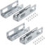 Picture of 2 Pack HDD Hard Drive Metal Mounting Bracket Adapter, Convert Any 3.5 in HDD Into One 5.25 in Drive Bay