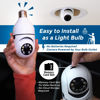 Picture of Sight Bulb Security Camera, Two Way Talk 1080P HD Video WiFi Smart Camera, Indoor Outdoor Night Vision 360 Degree Motion Detection with SD Card (Pack of 2)