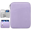 Picture of Dadanism 9-11 Inch Tablet Sleeve Bag Carrying Case for iPad 10.2 2021-2019, iPad Pro 11 2022-2018, iPad Air 5th/4th 10.9, iPad 10th Gen 10.9 2022, Galaxy Tab A8 S8 S6 Lite, Grey Purple