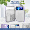 Picture of Dadanism 9-11 Inch Tablet Sleeve Bag Carrying Case for iPad 10.2 2021-2019, iPad Pro 11 2022-2018, iPad Air 5th/4th 10.9, iPad 10th Gen 10.9 2022, Galaxy Tab A8 S8 S6 Lite, Grey Purple