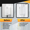 Picture of Magnet Riser for Ring - Self-Adhesive Window Sensor Accessory for Ring Alarm Security System, includes Sensor Adhesive, White, (½ -inch)