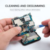 Picture of GTHUNDER 2pcs Phone Motherboard IC Cleaning Brush,Double Head Anti-Static ESD Safe Hard Brush,Motherboard Cleaning Tools Cleaning Brush for Cleaning Computer, Mobile Phone,Watch etc（Blue