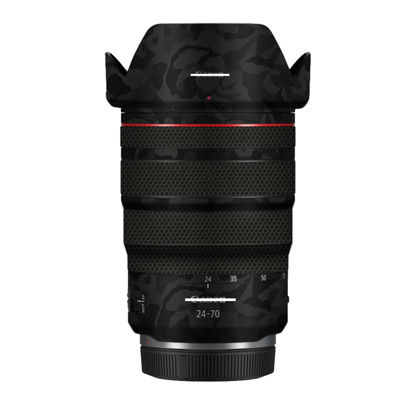 Picture of Mebont Anti-Scratch Lens Cover Skin Sticker for Canon RF 24-70mm F2.8 L IS USM Lens, Black Lens Protector Film Skin Protective Decoration and Wear Resistance(Shadow Camo Black)