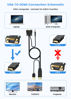 Picture of FOINNEX VGA to HDMI Cable 10M/30 Feet (Old PC to New TV/Monitor with HDMI), VGA to HDMI Cable with Audio for Connecting Old PC,Laptop with a VGA Output to New Monitor,HDTV.Male to Male, All-in-ONE