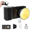 Picture of ZHIYUN CINEPEER CX100 100W LED Video Light [Official] with Built-in 4500mAh Battery,Bi-Color COB Continuous Output Lighting 2700K-6500K for Filmmaking/Live Streaming/Videography/Studio Photography