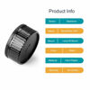 Picture of Body Cap and Lens Rear Cap Cover Replacement Set for Leica M-Mount Lens&Cameras,2 Sets