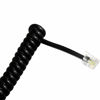 Picture of SAISN Telephone Handset Cord Modular Coiled Phone Curly Cable (15 Feet, Black)