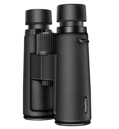 Picture of Hontry 10x42 Roof Binoculars, IPX7 Nitrogen-Filled Waterproof Binoculars for Hunting, Bird Watching, Cruise Ship, Travel and Safari
