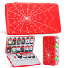 Picture of JINGDU Portable Card Case for Mirco SD Cards and Physical NS/OLED/Lite Cards, Slim Card Organizer, Red