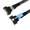 Picture of xiwai Slimline MCIO 8i 74Pin Male to MCIO PCIE 5.0 4.0 74Pin Male Extender cord, PCI-E 5.0 Mini Cool Edge IO MCIO Cable 50cm
