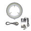 Picture of Light Microscope Led Ring Illuminator,Adjustable 144 LED Ring Light Illuminator for Stereo Microscope (White)