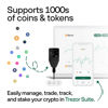 Picture of Trezor Safe 3 - Passphrase & Secure Element Protected Crypto Hardware Wallet - Buy, Store, Manage Digital Assets Simply and Safely (Stellar Silver)