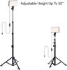 Picture of Fugetek 52" RGB LED Photography Video Light, 77 RGB Beads, All Aluminum Tripod, Unique Light Modes, Inline Contoller, USB Powered, Portable, Adjustable, 14 Colors, Game Streams, YouTube