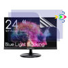 Picture of 2 PCS 24" Anti Blue Light Screen Protector for Sceptre/LG/Dell/HP/Acer/ViewSonic/ASUS/Aoc/Samsung 24 Inch 16:9 Widescreen Desktop Monitor,Eye Protection & Anti Glare film