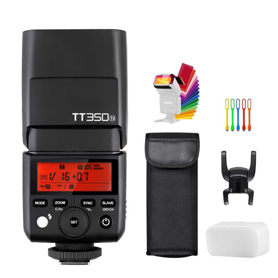 Picture of Godox TT350 Mini Thinklite TTL Flash for Nikon Cameras