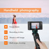 Picture of AODELAN Mini Shooting Grip and Tripod with Wireless Remote Shutter for Sony ZV-E10 ZV-1 A7SM3 A7C A7RIV 9 7RIV 7RIII 7III RX0II RX100M7 Camera for Still Photo and Video Recording, Replace GP-VPT2BT