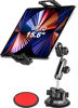 Picture of Dosvsi Car Tablet Mount Dashboard, [UP to 15.6"] Ultra-Stable Suction Cup Tablet Holder for Truck, Heavy Duty Vehicle Windshield Cradle for iPad Pro 12.9 Air Mini, Galaxy tab, iPhone, 6.1-15.6" Device