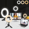 Picture of PULUZ Video Conference Lighting Kit, Ring Light for Monitor Clip On Lights, Remote Working, Distance Learning,Zoom Call, Self Broadcasting and Live Streaming, Computer Laptop Video Conferencing