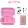 Picture of Canboc Hard Case for Fujifilm Instax Mini Link 3/ Fujifilm Instax Mini Link 2/ Instax Mini Link Smartphone Printer, Mesh pocket fit Instax Mini Instant Film and Cable, Deep Pink