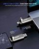 Picture of Vansuny 1TB USB Solid State Drive Up to 1000MB/s USB 3.2 Gen 2 Dual SSD USB A + USB C Portable External SSD for Android Phone Tablet Laptop MacBook PC