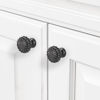 Picture of POVEFONK 10 Pack Matte Black Kitchen Cabinet Knobs Black Drawer Knobs Kitchen Cabinet Hardware Solid Kitchen Handles Drawer Knobs Dresser Handles
