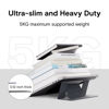 Picture of MOFT Laptop Stand for Desk, Non-Adhesive MacBook Stand 15° & 25° Adjustable 2 Levels, Ergonomic Computer Stand Fits All Laptops up to 11.6"-16", Space Gray