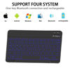 Picture of Portable Bluetooth Keyboard Compatible with iPad, Samsung & Fire Tablet, MacBook, Apple, Android, iOS, iPhone, Windows/Wireless Keyboard for Tablet, Small, Mini Smart Keyboard (Black)