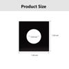 Picture of 45 Record Sleeves, 20PCS 7inch Vinyl Record Inner Sleeves, Black Heavyweight Acid Free Paper for EP Records Storage