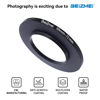 Picture of 55mm to 72mm Camera Filters Ring,Filters Ring Compatiable All Brands Ø55mm Lens to Ø72mm UV ND CPL Camera Filter Accessory.Made of CNC.