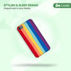 Picture of Generic SM Cases iPod Touch 7 Case, iPod Touch 6 Case, iPod Touch 5 Case - Multicolour Rainbow Print Design 3D Printed Phone Back Hard Plastic Cover Case for iPod Touch 7/6 / 5.