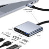 Picture of USB C to HDMI Multiport Adapter with 4K HDMI Output, USB C Hub to 4K HDMI USB 3.0 100W PD Charging for Mac, USB-C Digital AV Multiport Adapter Converter for MacBook Pro/air, iPad Pro & USB-C Device