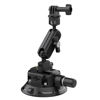 Picture of Taisioner Camera Suction Cup Mount 4.5in Pump-actived Vacuum Suction Mount with Ball HeadQuick Release Magic Arm Metal Suction Cup Mount on Car Boat Windshield Window Camera/Action Camera/Phone Holder