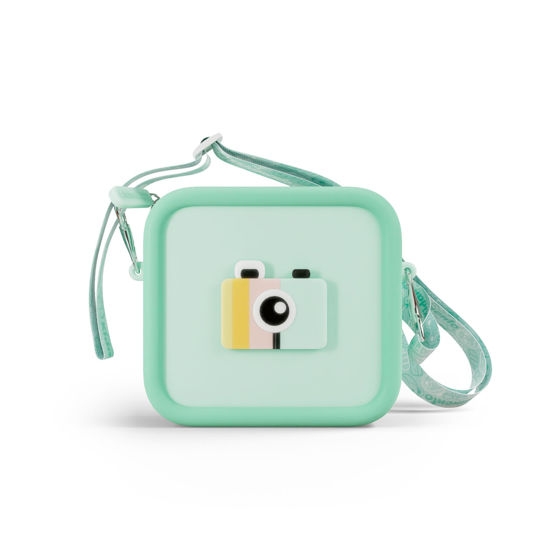 Picture of Kidamento Soft Silicone Camera Case - Durable and Adorably Stylish Bag - Promotes Comfort and Independence Original Green